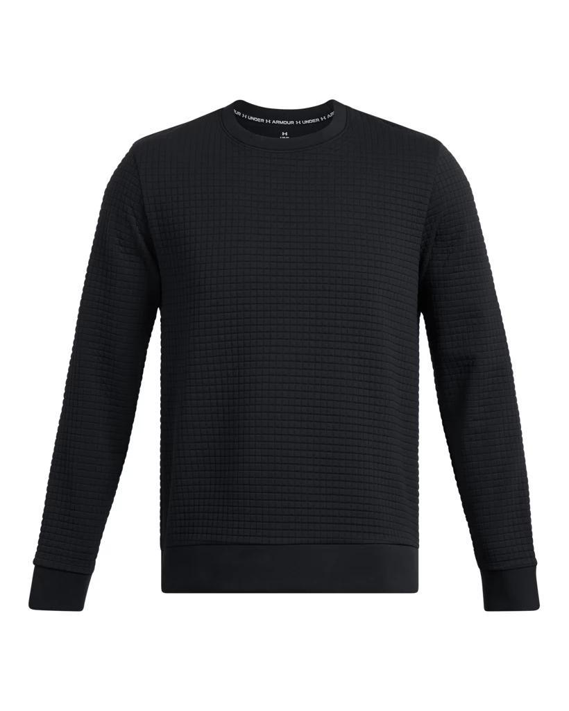 Men's UA Unstoppable Fleece Grid Crew Product Image