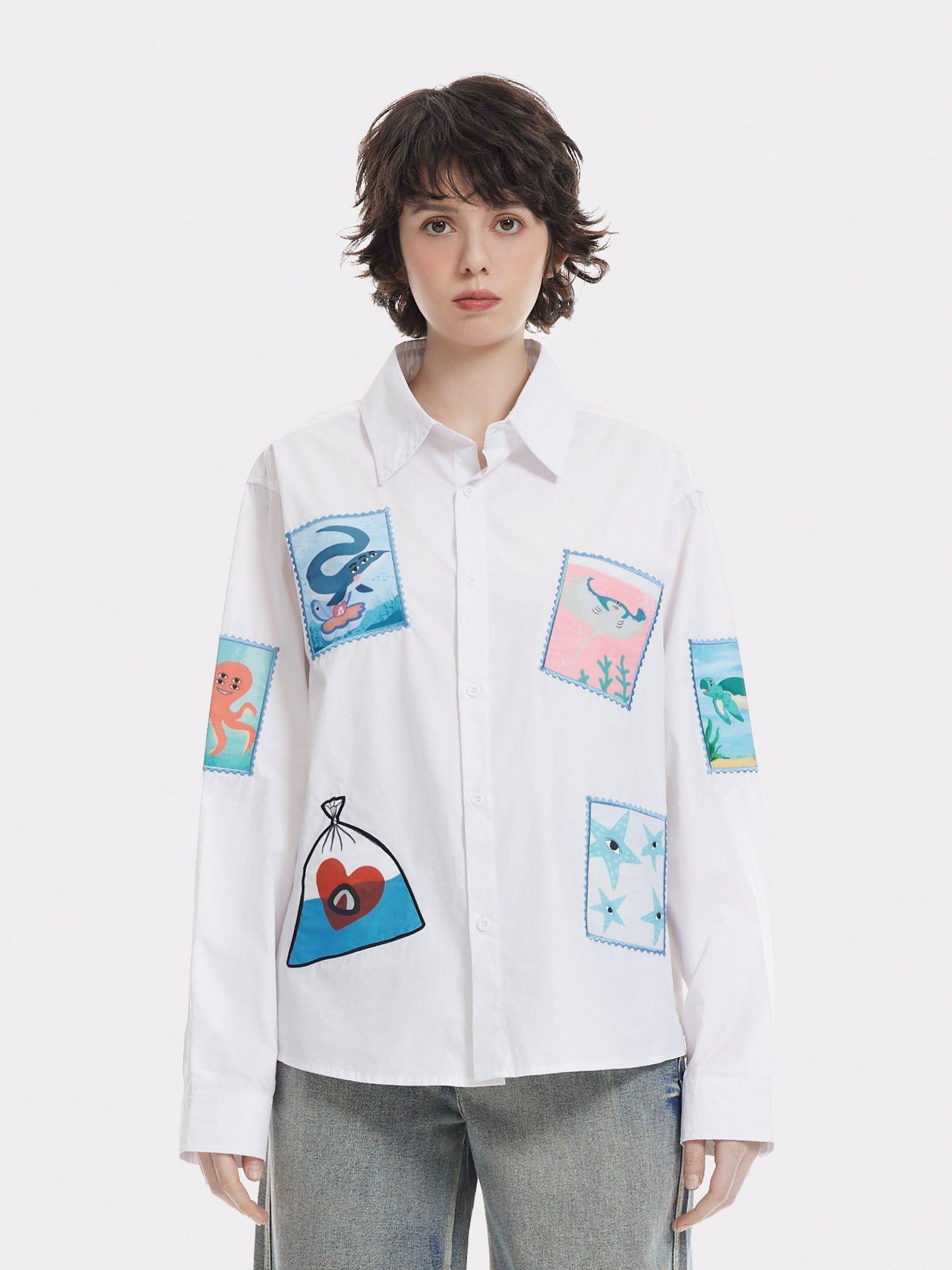 Aelfric Eden Sea Animal Long Sleeve Shirt Product Image