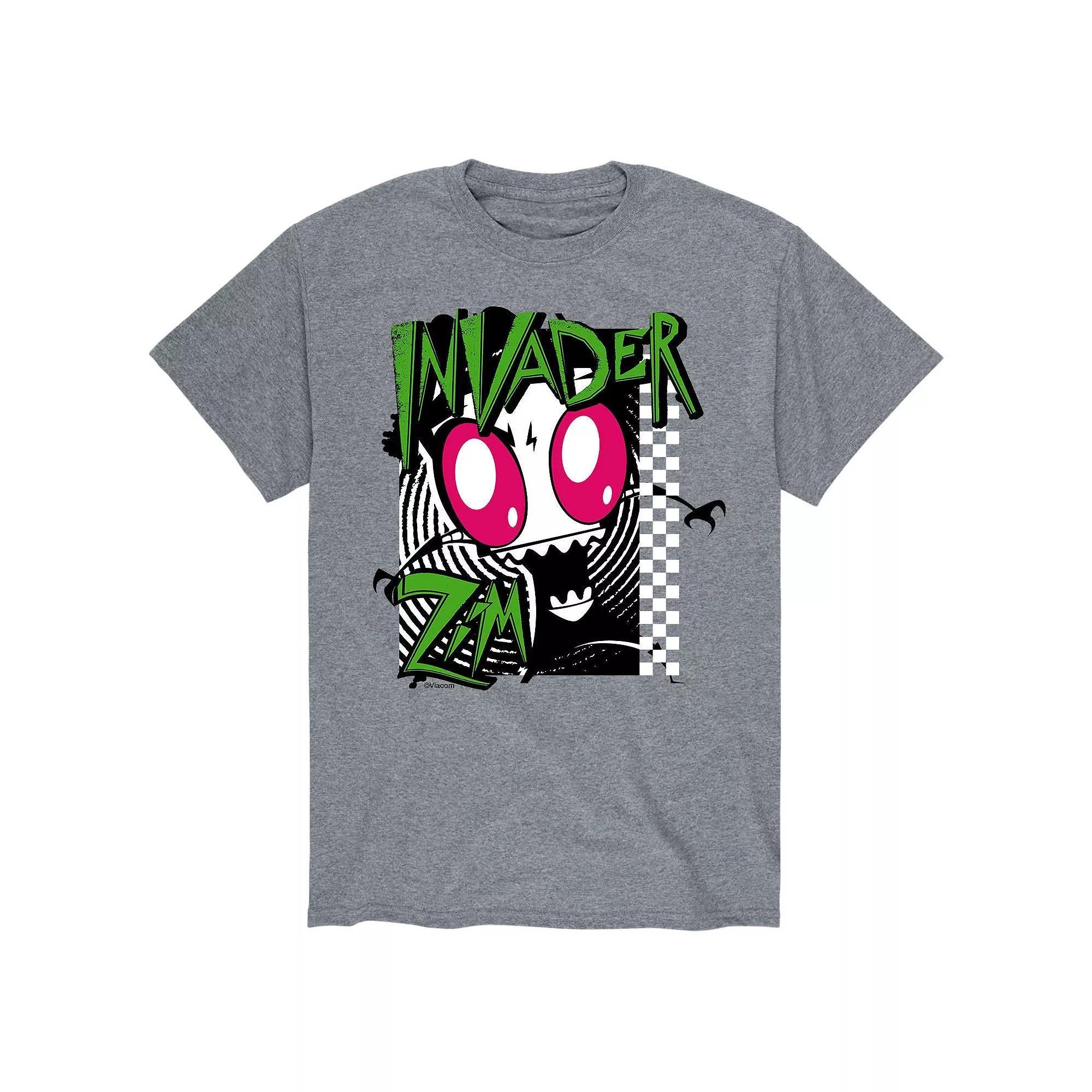 Men's Invader Zim Checked Out Tee,  Product Image