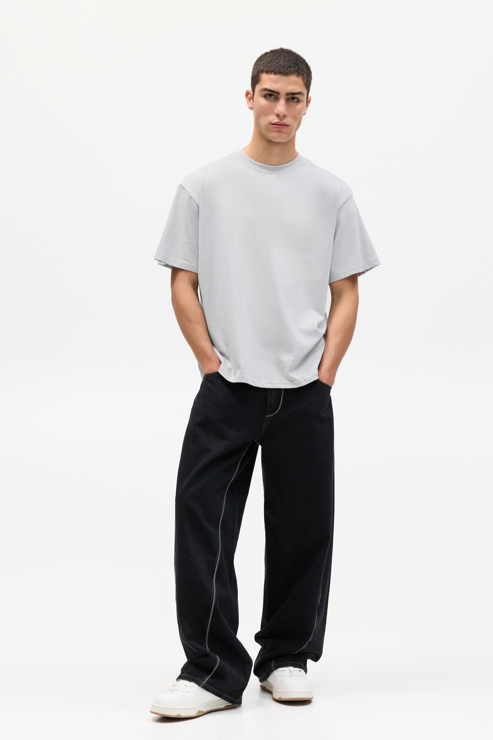 Heavy weight short sleeve T-shirt Product Image