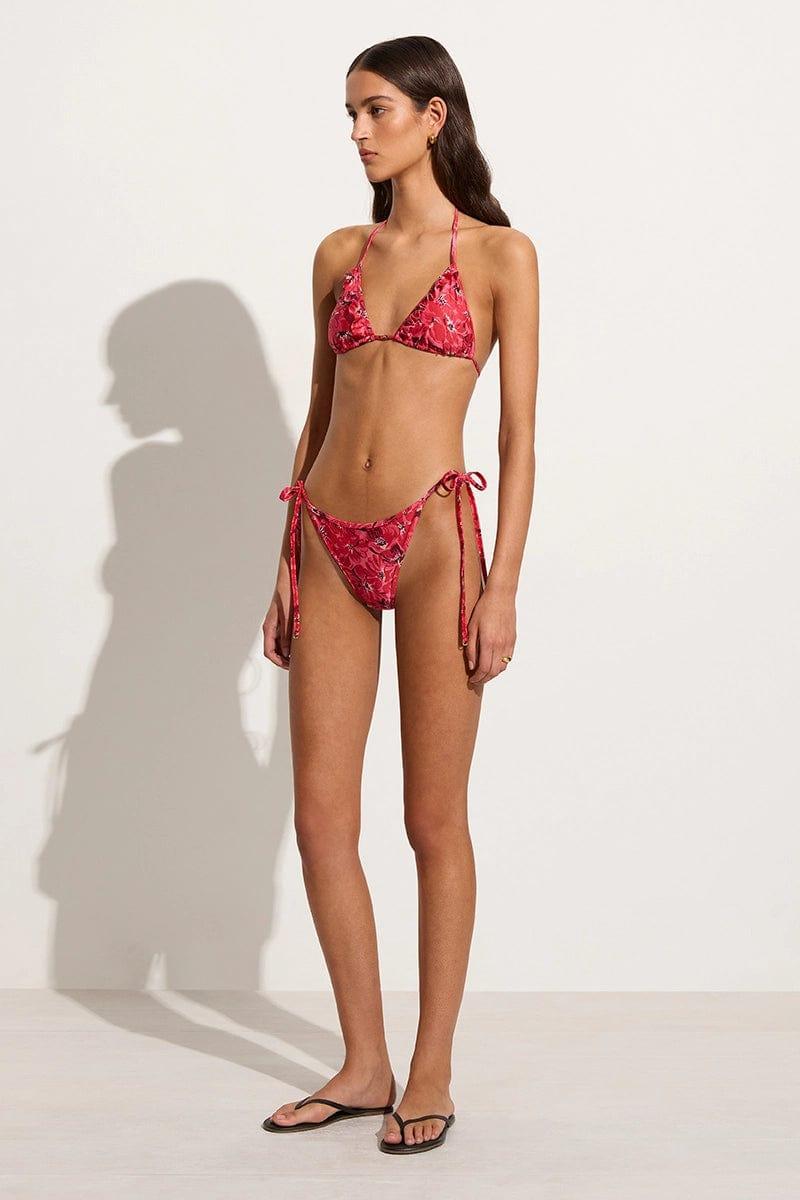 Carmen Bikini Top El Limon Floral Pink - Final Sale Product Image