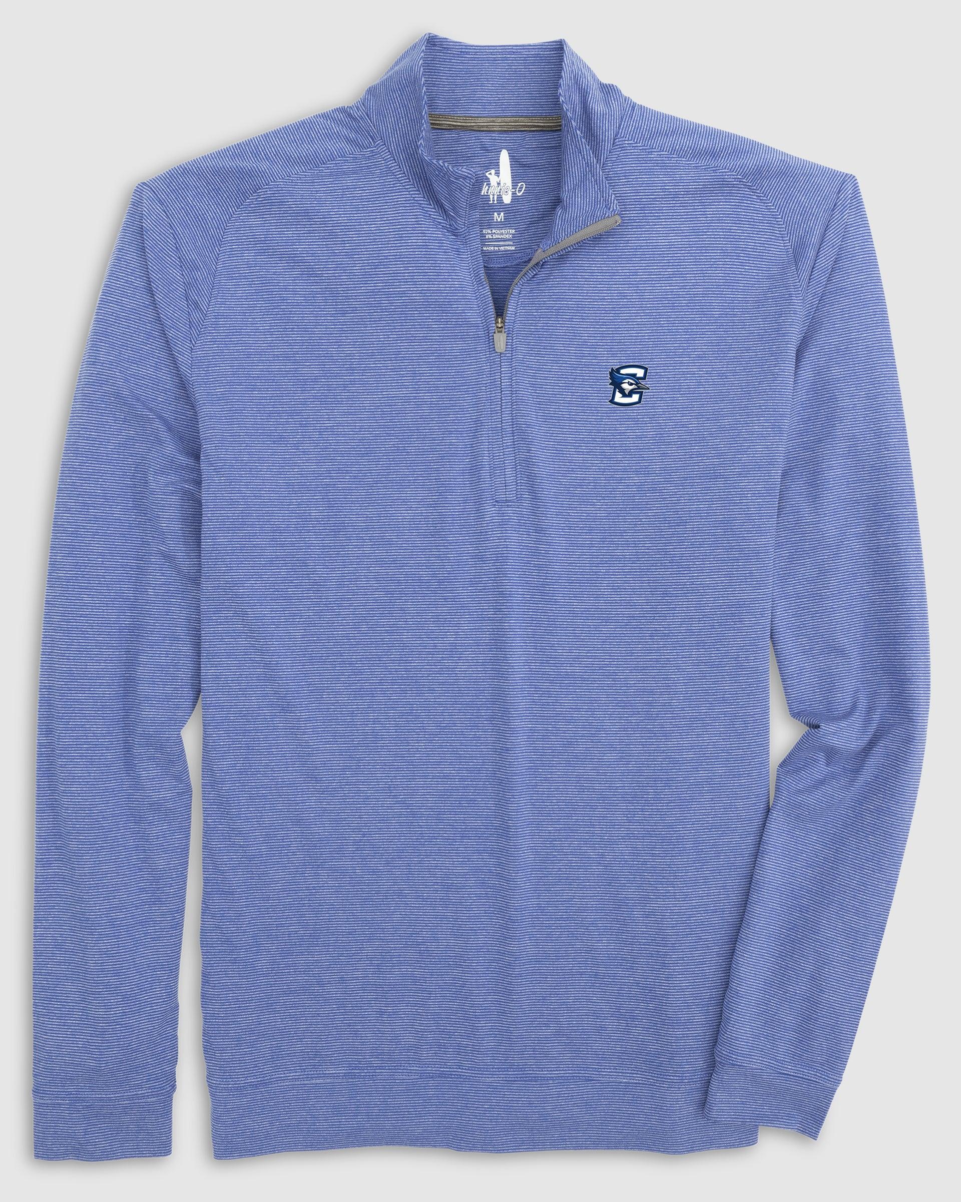 johnnie-O Creighton Vaughn Striped Performance 1/4 Zip Product Image