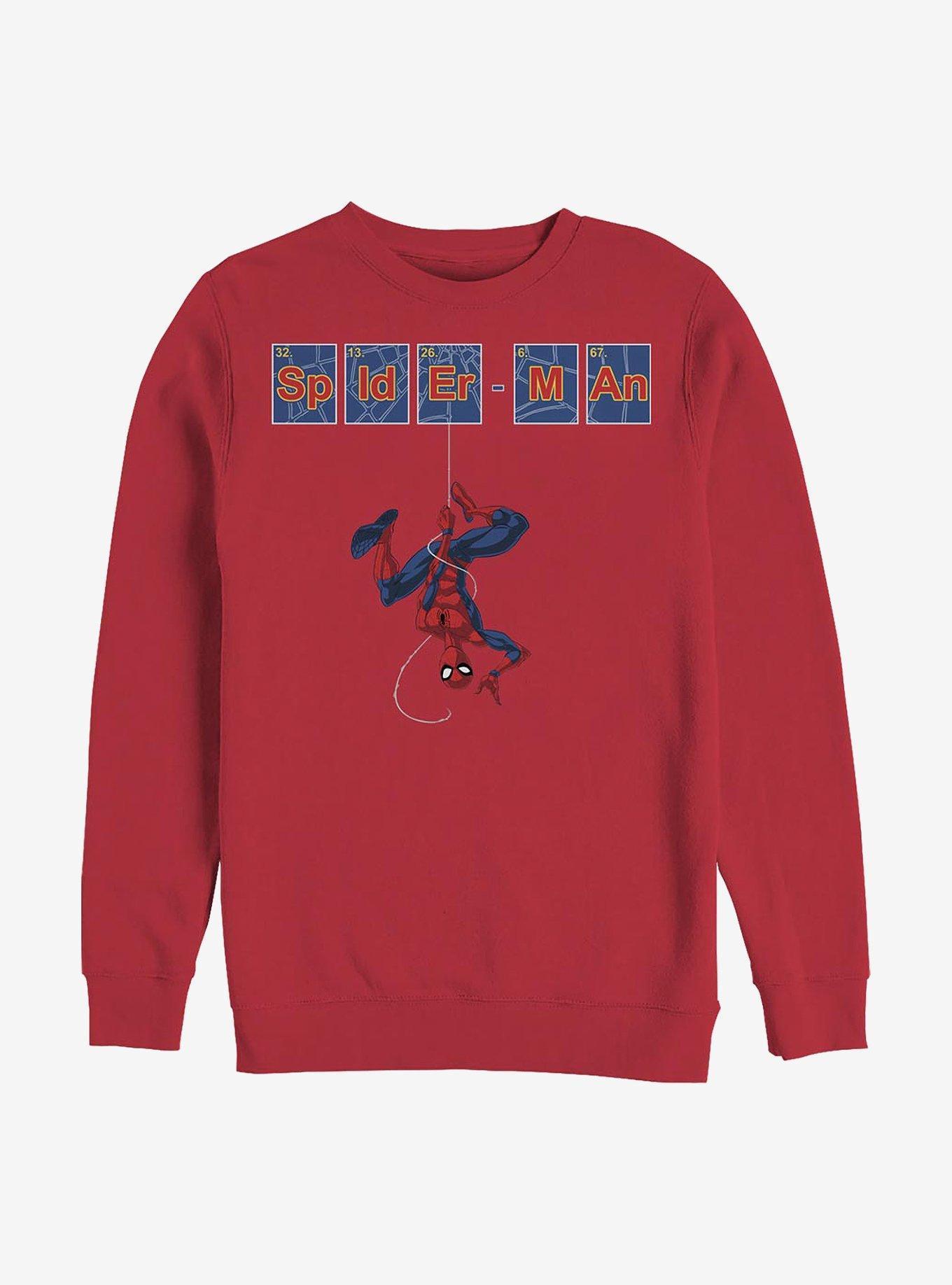 Marvel Spider-Man Spider Tiles Crew Sweatshirt Product Image