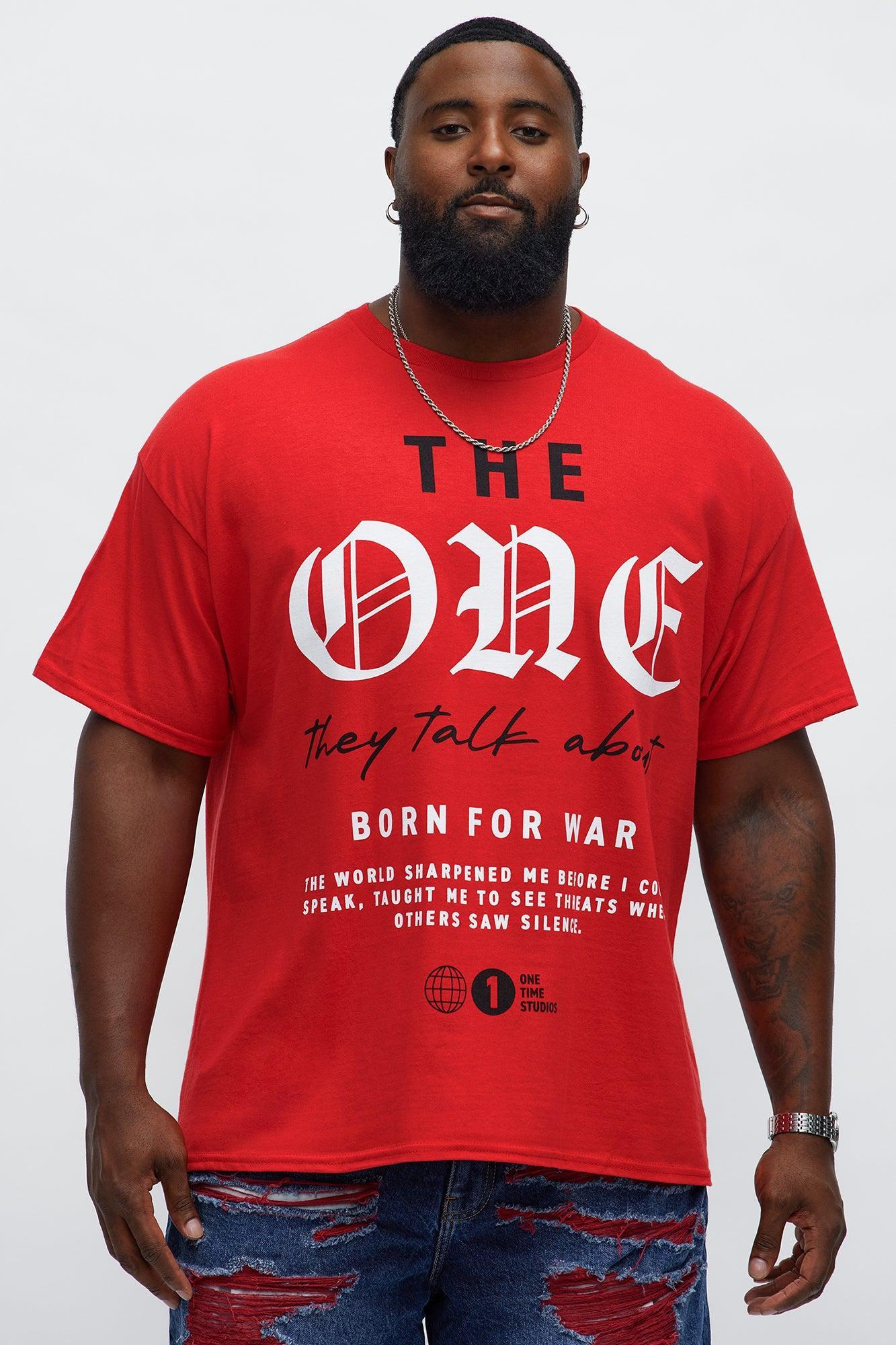 The One They Talk About Short Sleeve Tee - Red Male Product Image