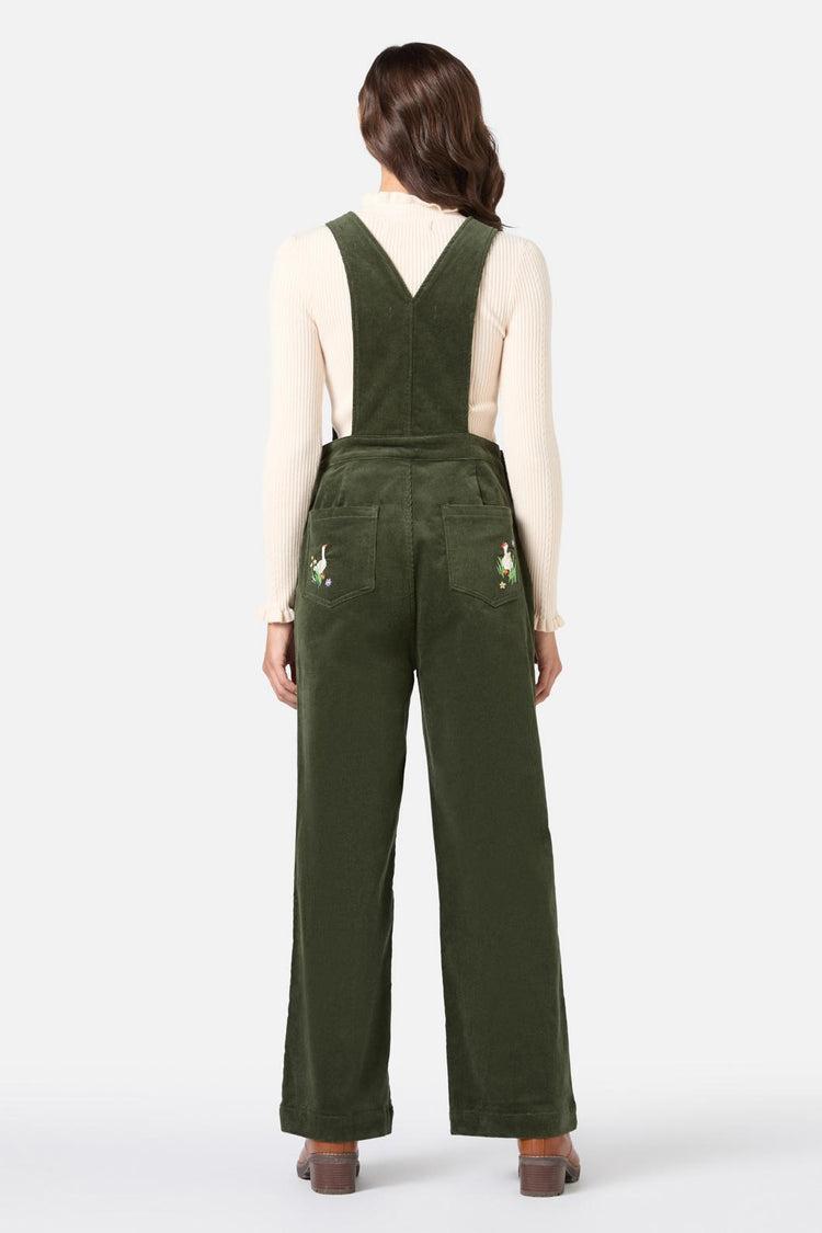 Goose Embroidered Cord Overall Product Image