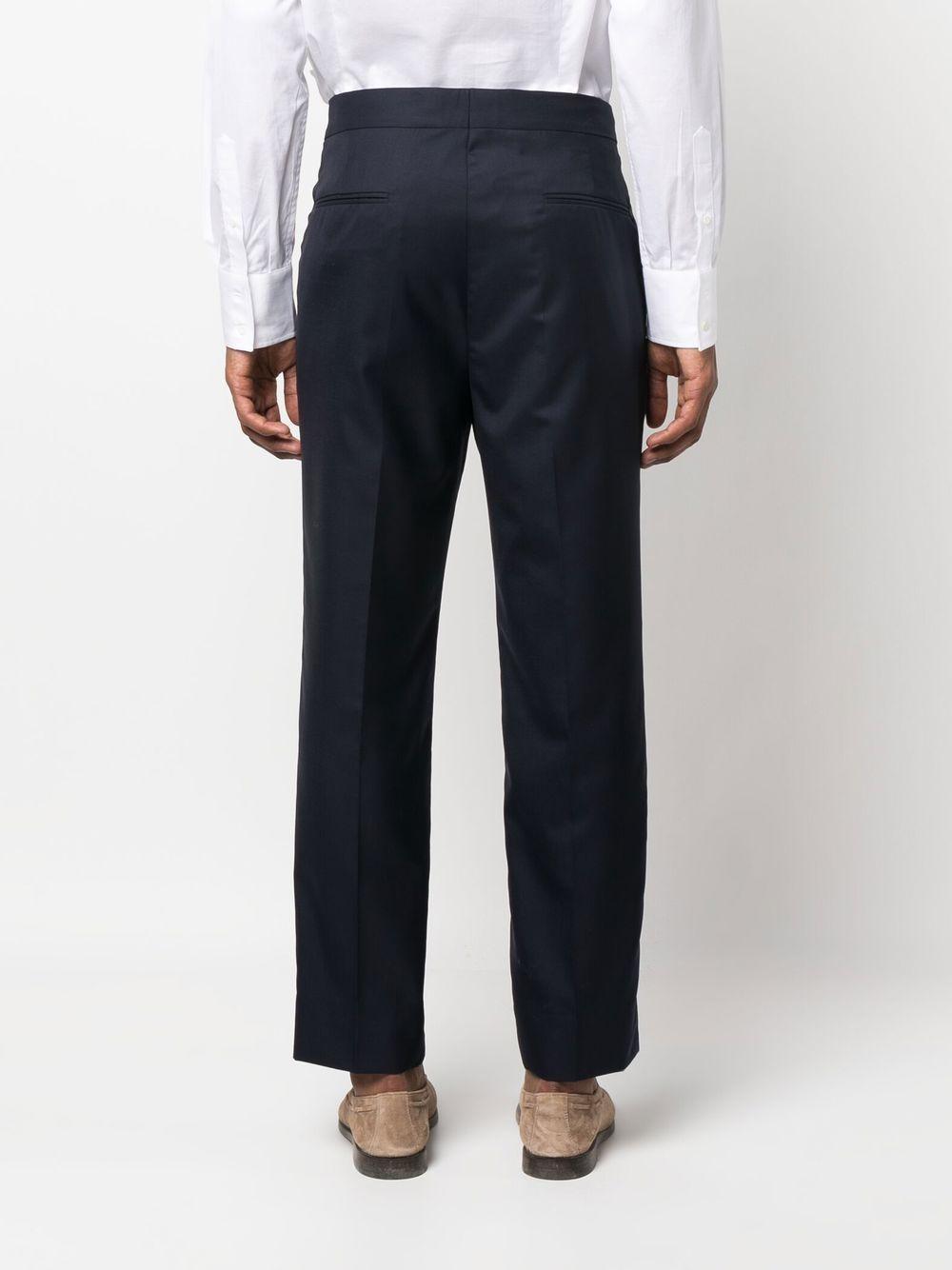 tailored straight-leg trousers Product Image