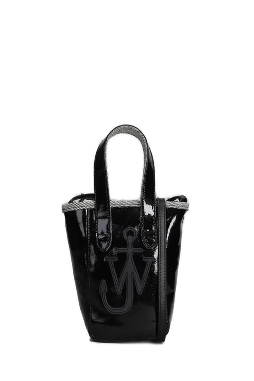 JW ANDERSON Women Mini Belt Tote Bag In Black Product Image