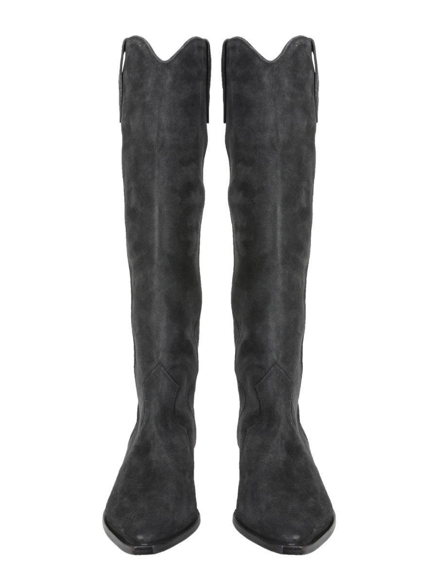 ISABEL MARANT 40mm Knee-high Boots In Black Product Image