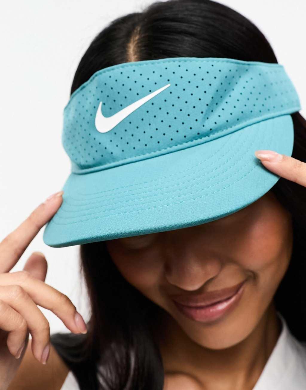 Nike Training visor in blue Product Image