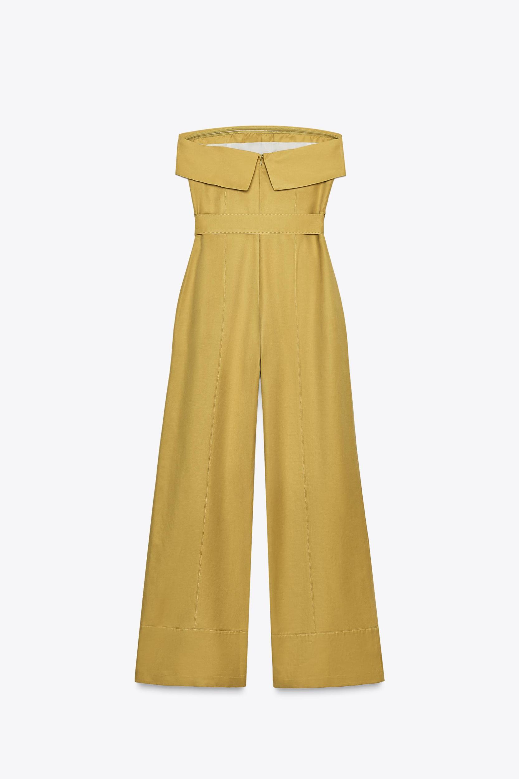 STRAPLESS LONG JUMPSUIT Product Image