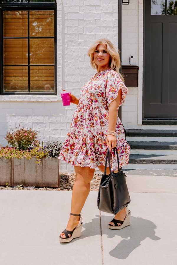 Don't Mind If I Do Shift Dress Curves Product Image