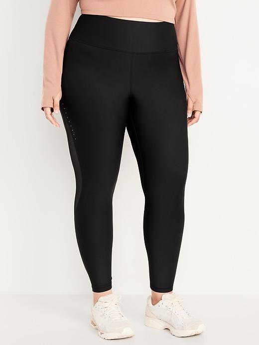 High-Waisted PowerSoft 7/8 Leggings Product Image