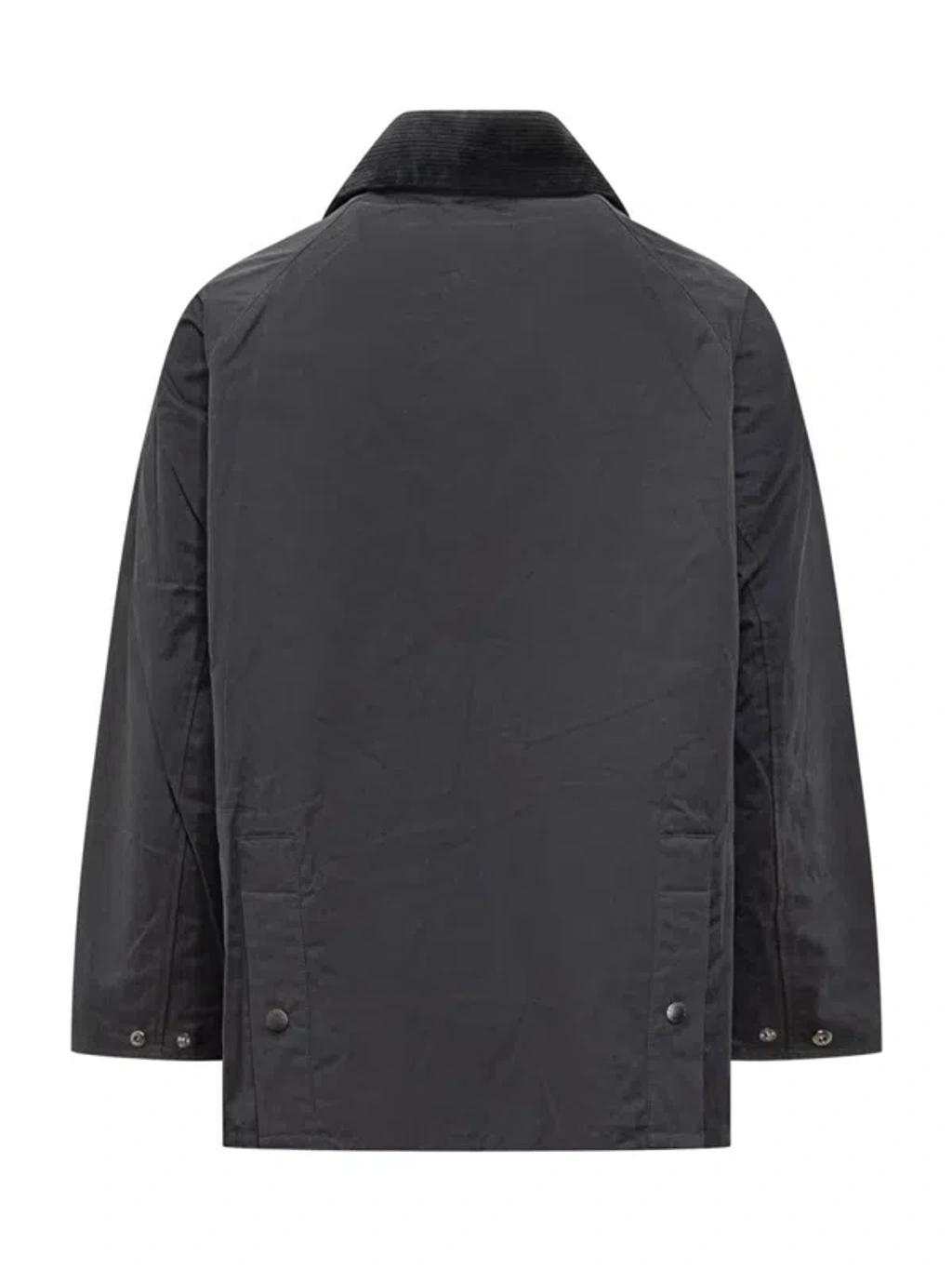 BARBOUR Bedale Wax Jacket In Blue Product Image