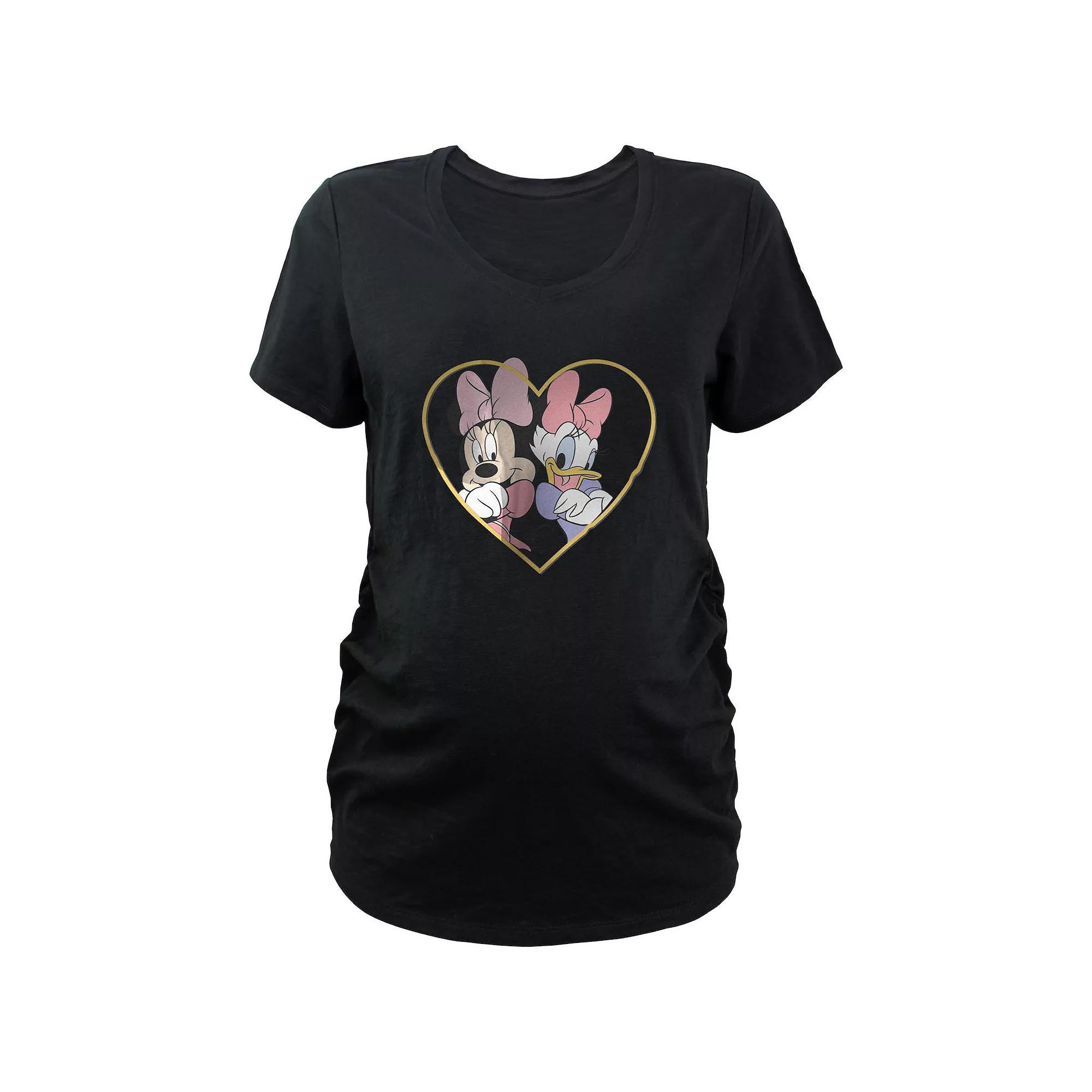 Disney's Minnie Mouse And Daisy BFF's Maternity Graphic Tee, Women's,  Product Image
