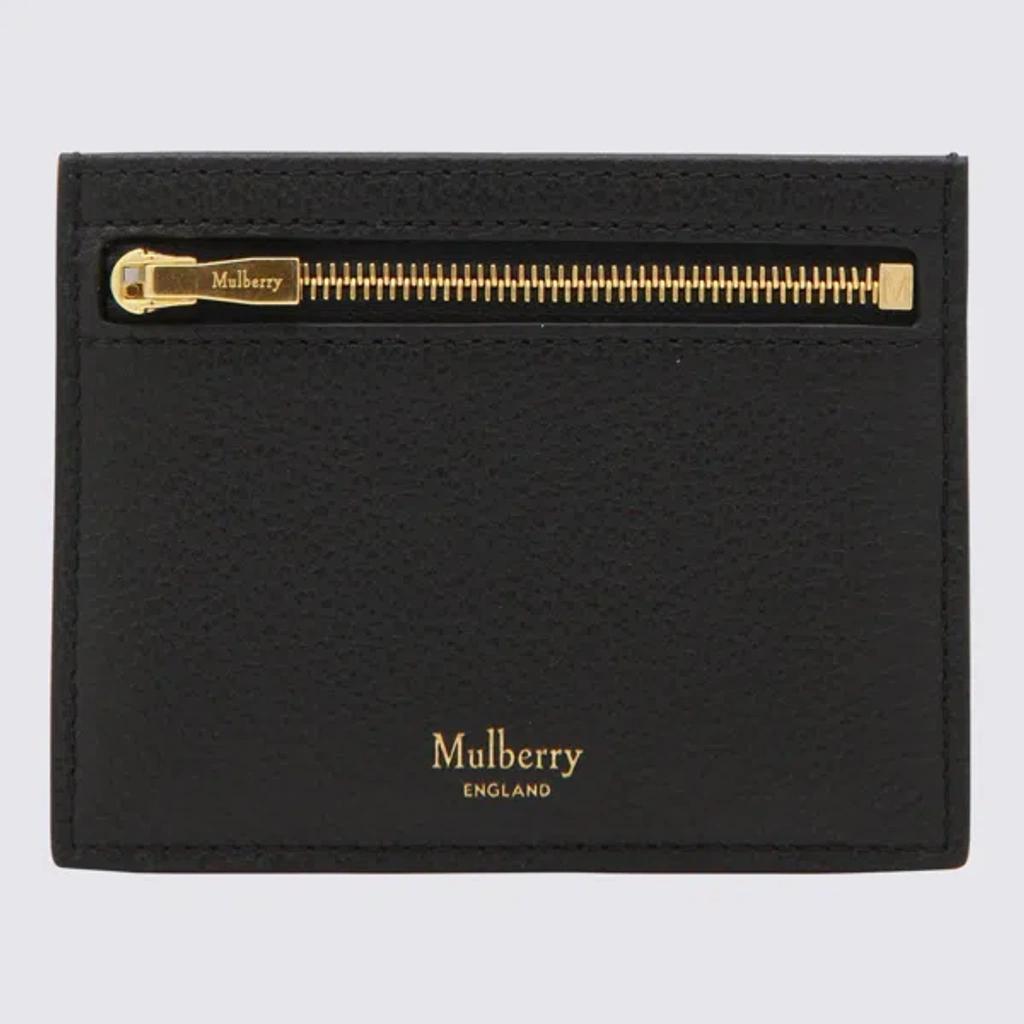 MULBERRY Zipped Leather Card Case In Black Product Image