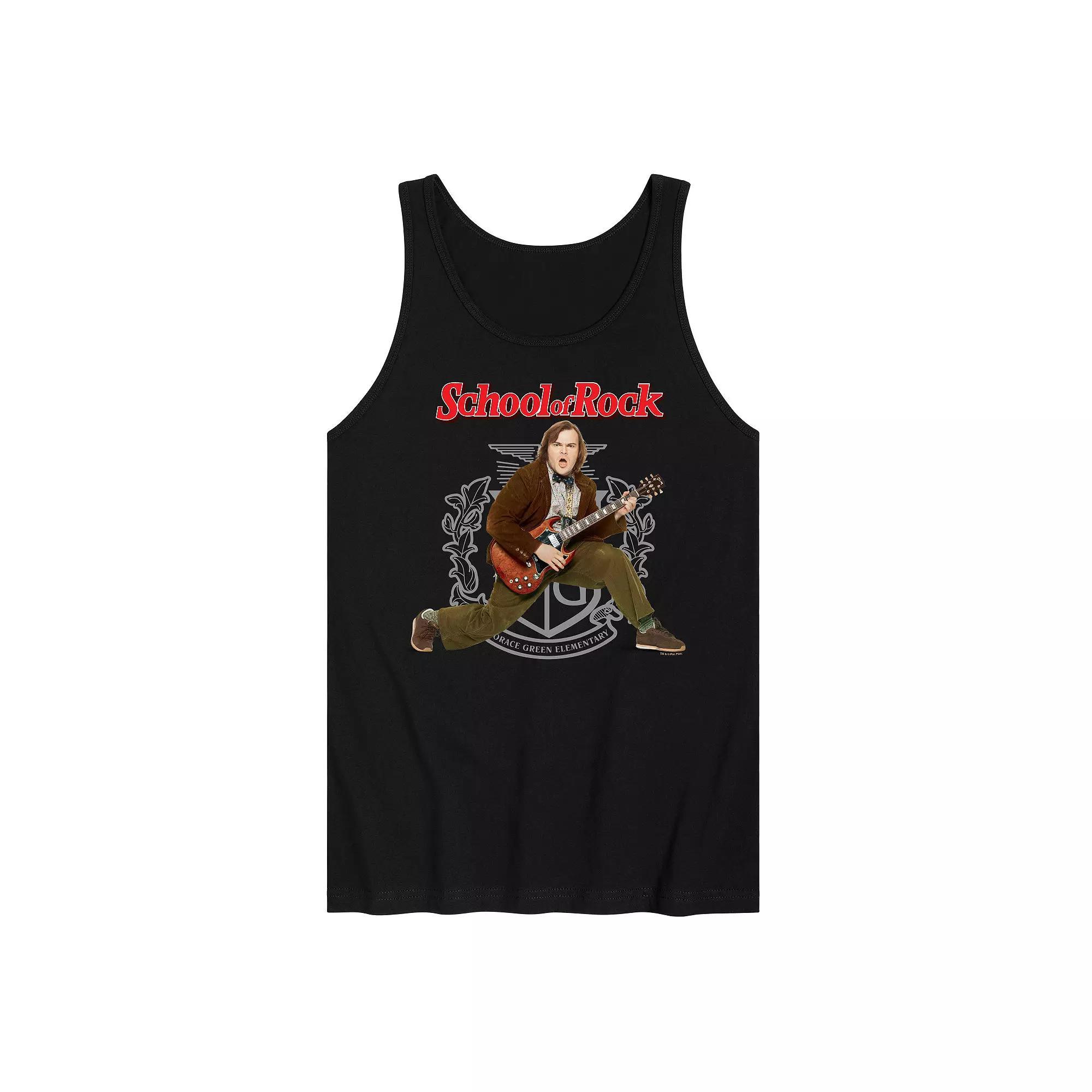 Men's Dr. Seuss The Grinch Grinchy Greetings Graphic Tank Top, Size: Small, Black Product Image