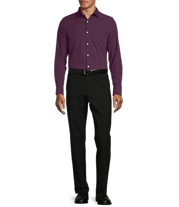 Murano Big & Tall Slim Fit Performance Stretch Long Sleeve Woven Shirt Product Image