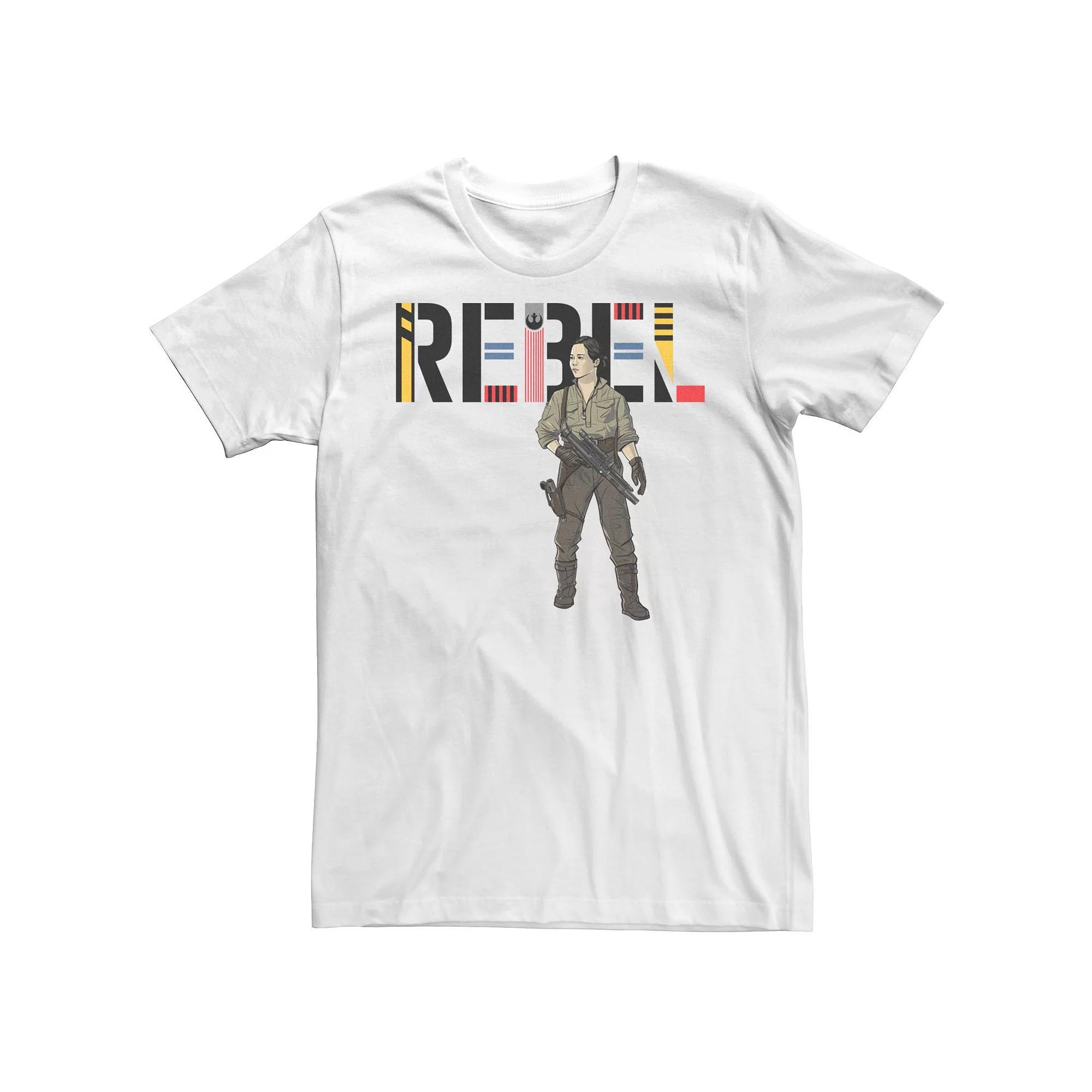 Men's Star Wars The Rise of Skywalker Rebel Rose Tee,  Product Image