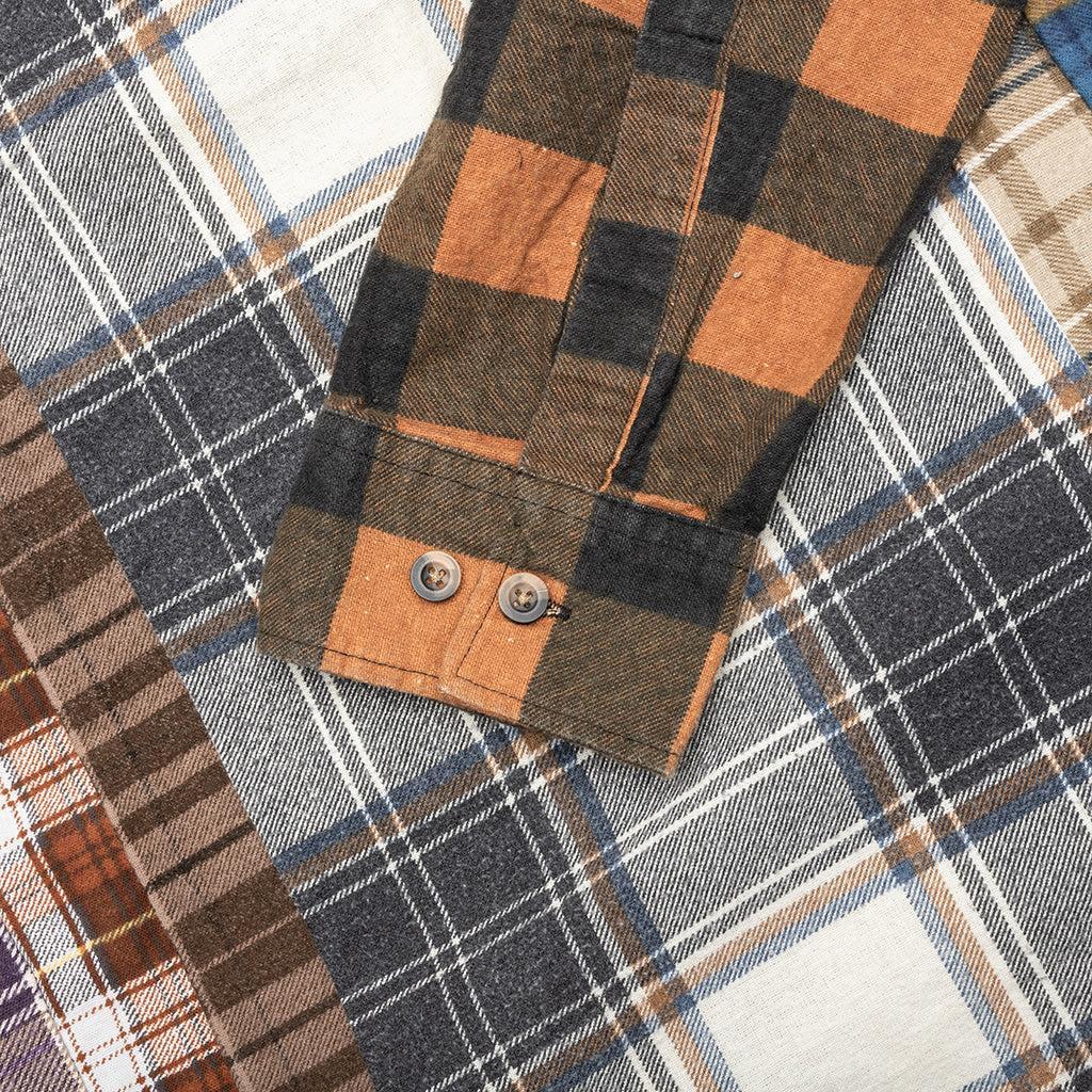 7 Cuts Flannel Shirt - Assorted Male Product Image