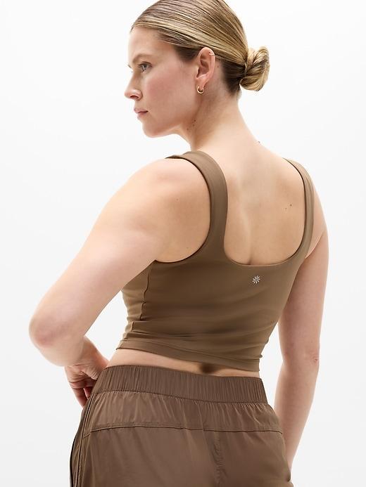 Transcend Square Neck Crop Sports Bra D-DD Product Image