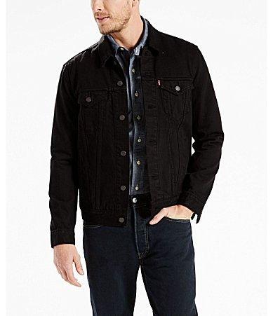 Men's Levi's® Trucker Denim Jacket, Size: XL, Black Product Image