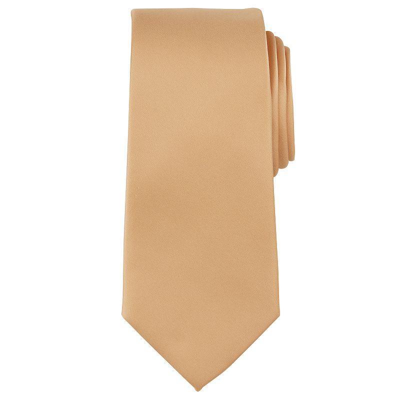 Mens Bespoke Solid Sateen Slim Tie Product Image