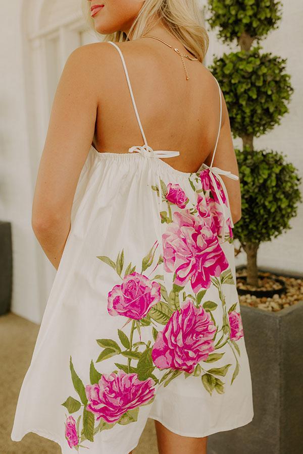 Romance In Bloom Floral Mini Dress Product Image