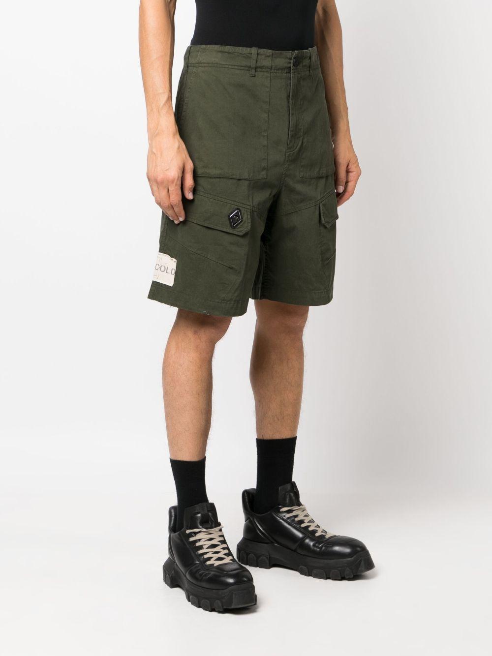 logo-patch cargo shorts Product Image