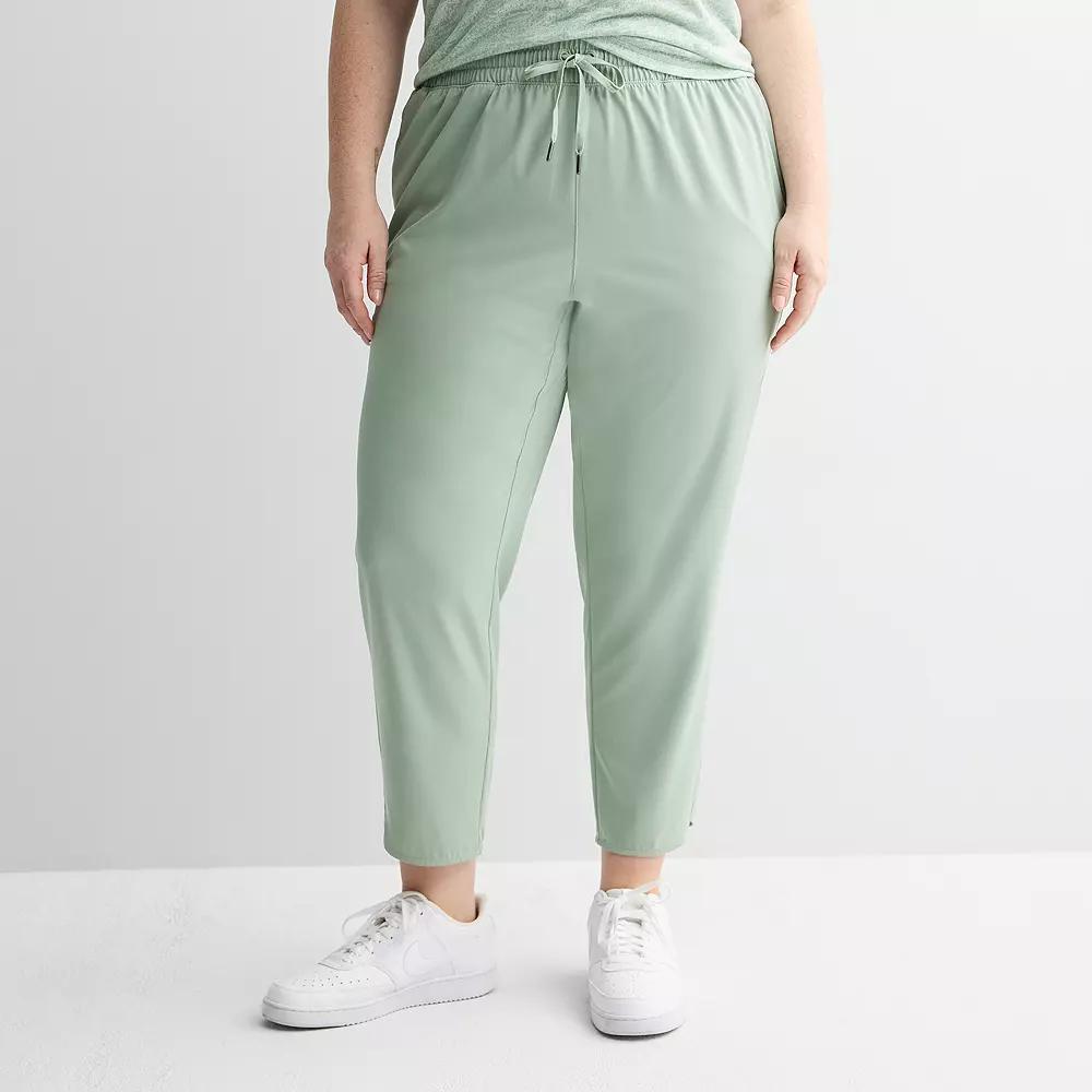 Plus Size Tek Gear® Woven Tulip Hem Pants, Women's, Size: 3XL, Ostego Bay Product Image