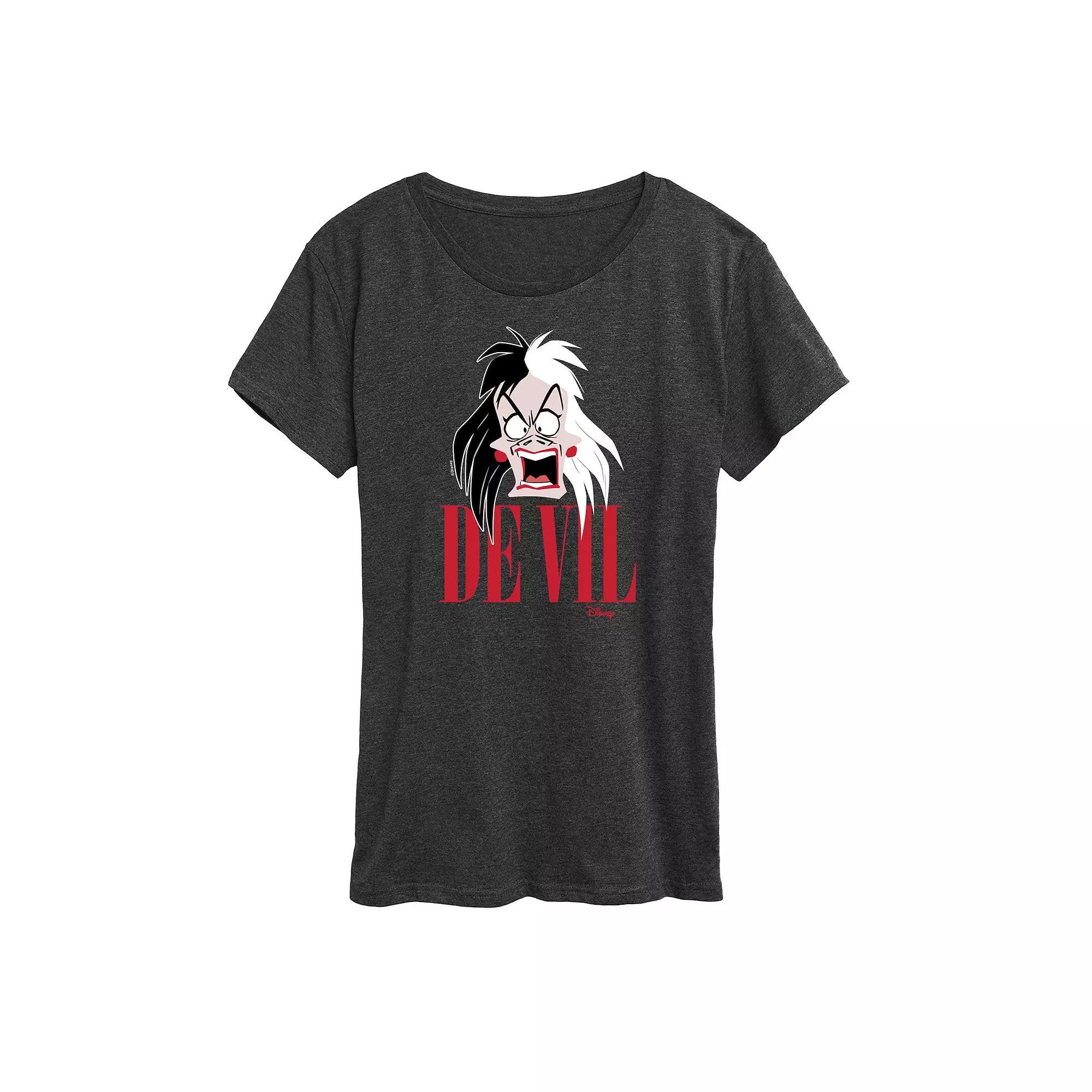 Disney's 101 Dalmations Cruella Women's Graphic Tee,  Product Image