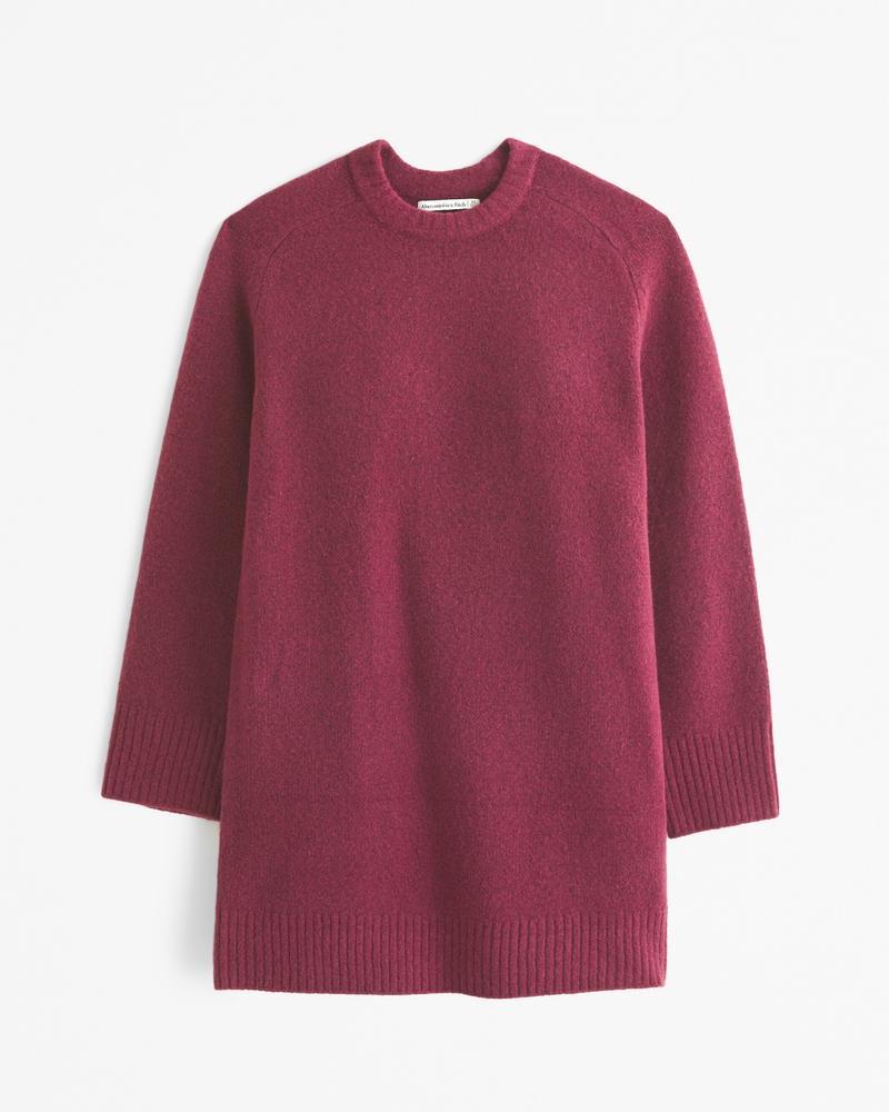 The A&F Madeline Crew Mini Sweater Dress Product Image