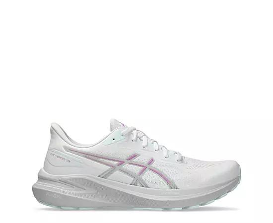 ASICS Womens ASICS GT-1000 13 - Womens Running Shoes Pink/Black Product Image