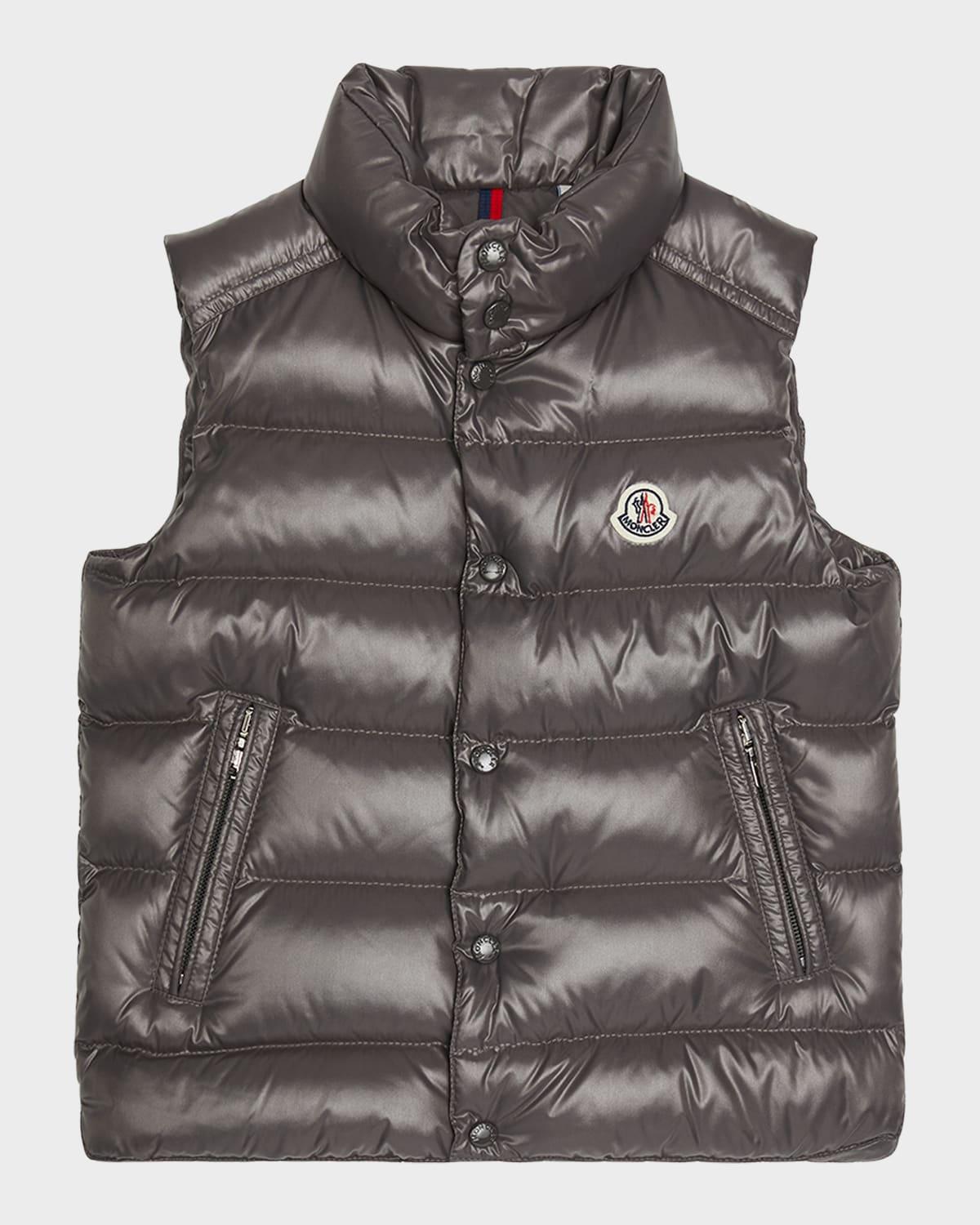 Boys Tib Logo Quilted Vest Product Image