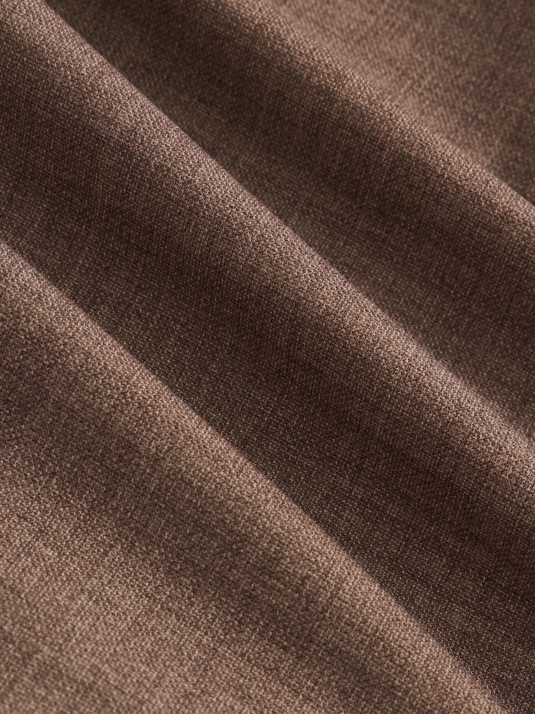 Cotton Slim-Fit Suit Trousers With Stretch in Stone Product Image