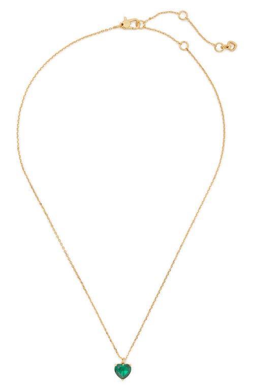 kate spade new york My Love April Birthstone Heart Pendant Necklace, 16-19 Product Image