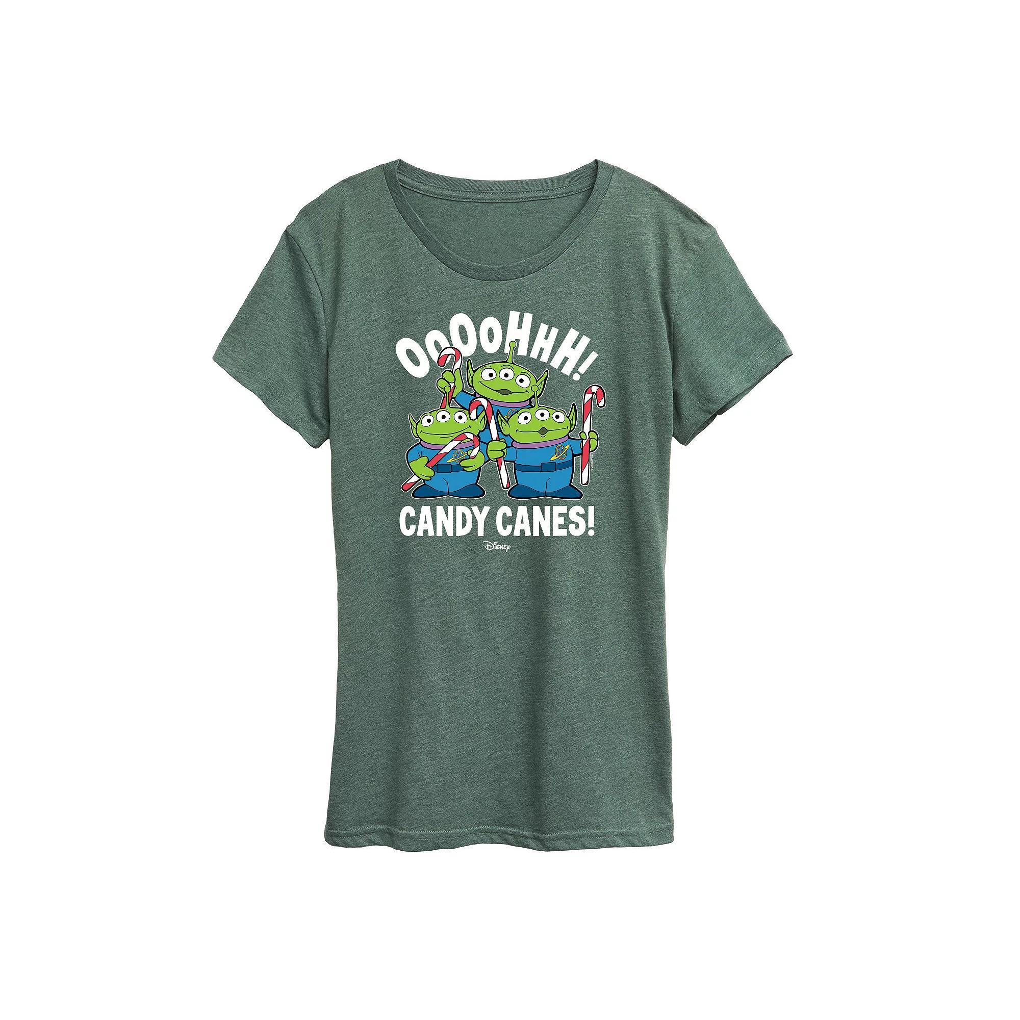 Disney / Pixar's Toy Story Women's Oooohhh Candy Canes Graphic Tee, Girl's,  Product Image