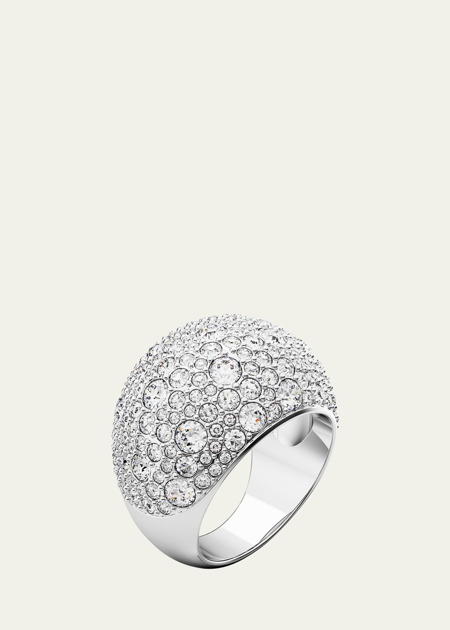 Swarovski Luna Crystal Dome Statement Ring Product Image