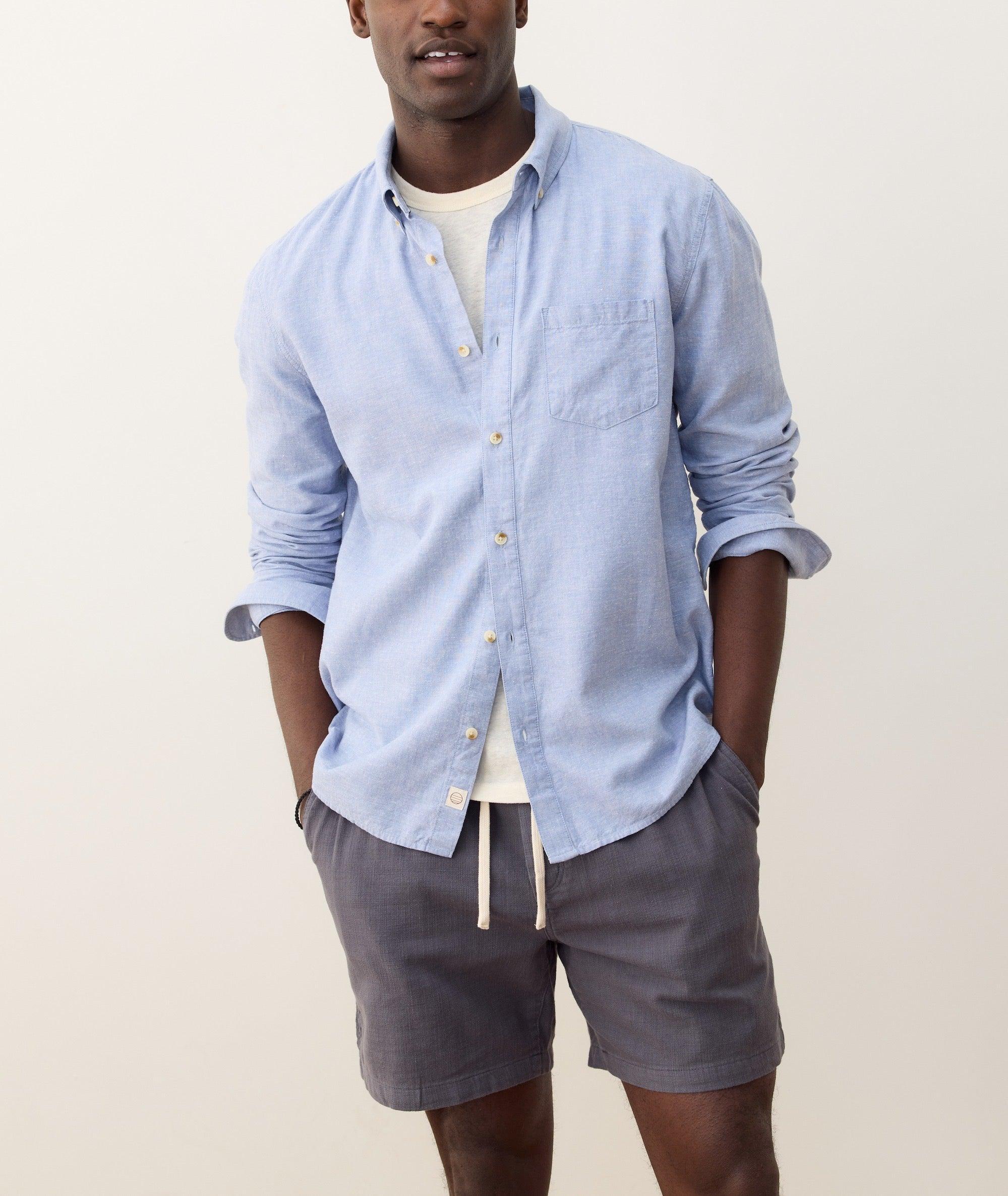 Better-Than-Linen Long Sleeve Shirt Product Image
