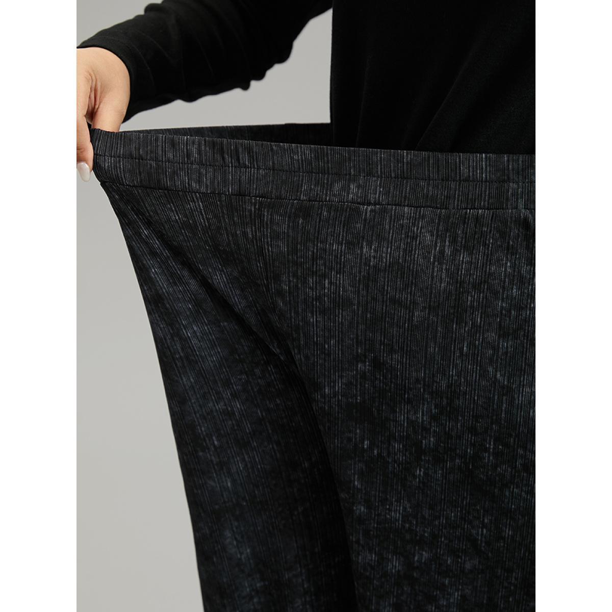 Plus Size High Waist Sculpting Side Zipper Jeans Women Denimindigo Casual No stretch Slanted pocket Jeans BloomChic 10/M Product Image