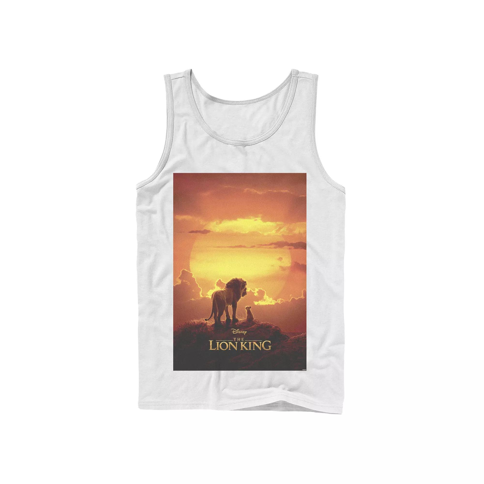 Disney's The Lion King Pride Rock Live Action Movie Poster Men's Tank Top,  Product Image