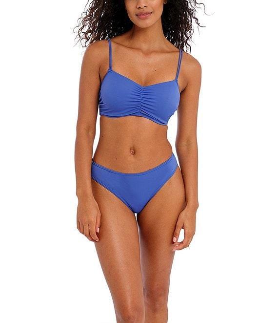 Freya Jewel Cove Solid Moderate Coverage Bikini Hipster Swim Bottom Product Image