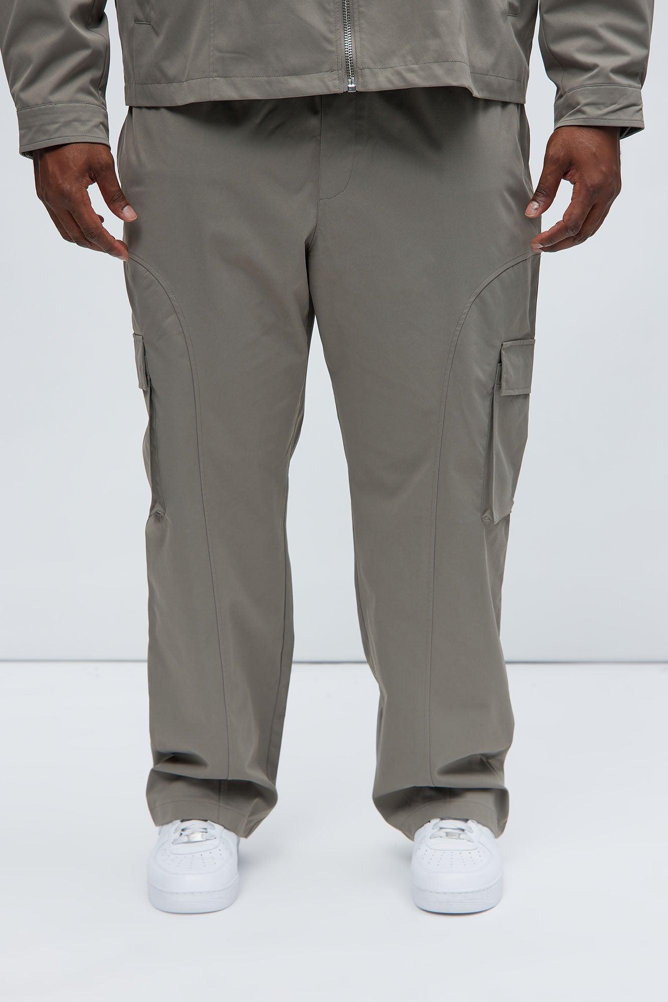 Bam Straight Pants - Grey Male Product Image