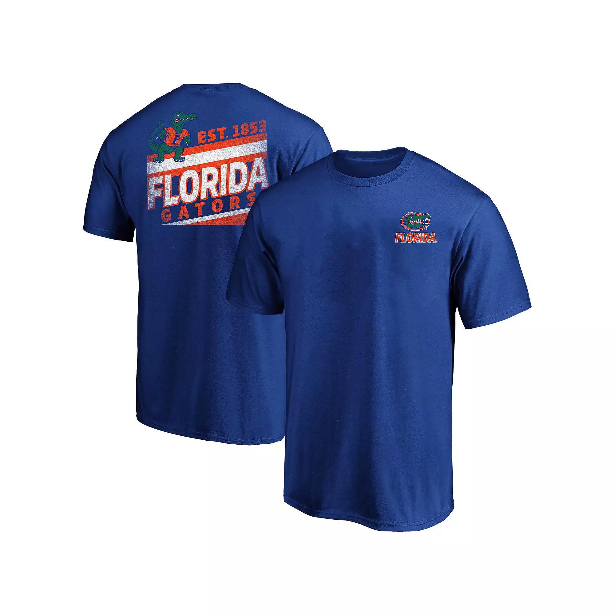 Men's Fanatics Royal Florida Gators Ideal Faded Big & Tall T-Shirt, Size: 2XB, Blue Product Image