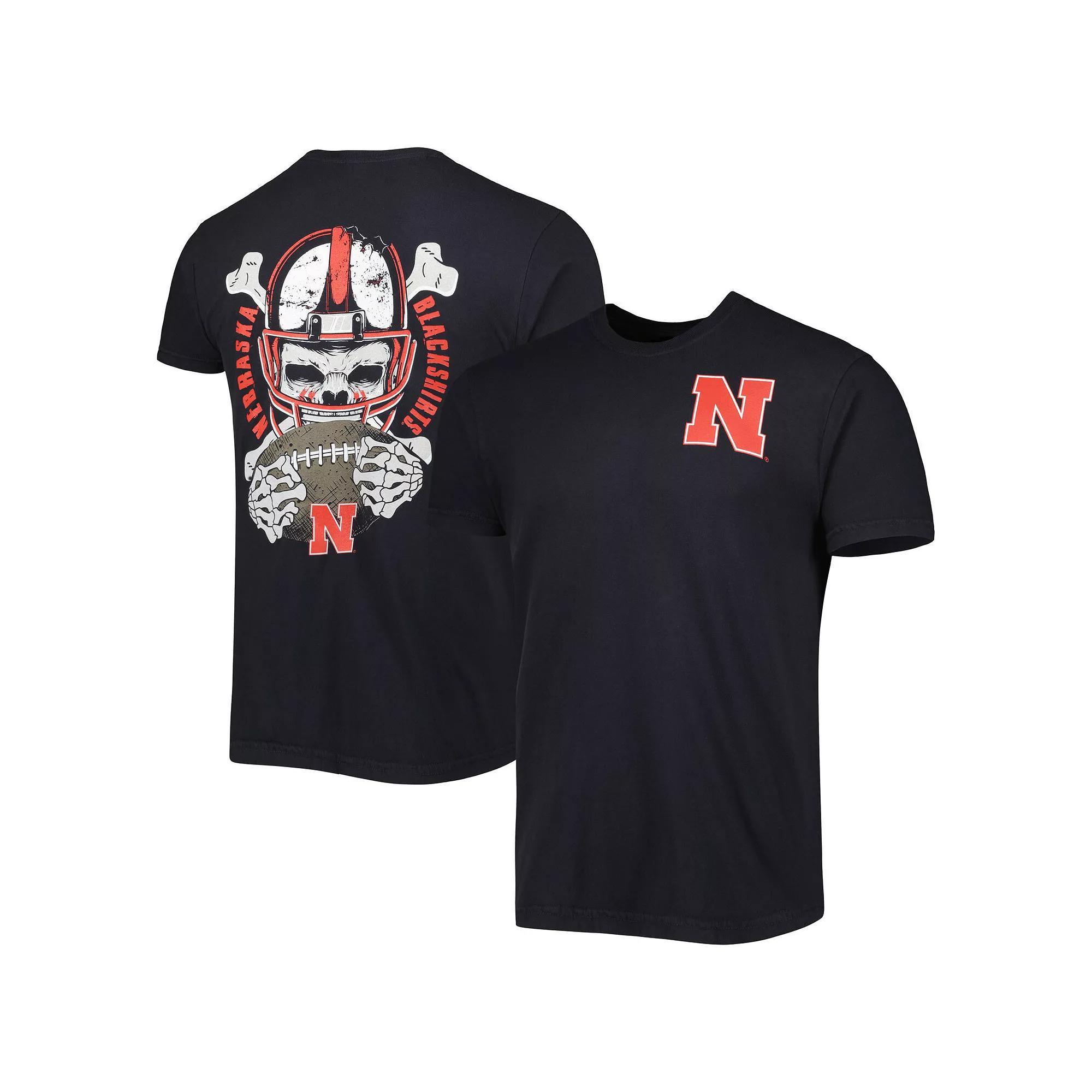 Men's Black Nebraska Huskers Hyperlocal Team T-Shirt, Size: XL Product Image