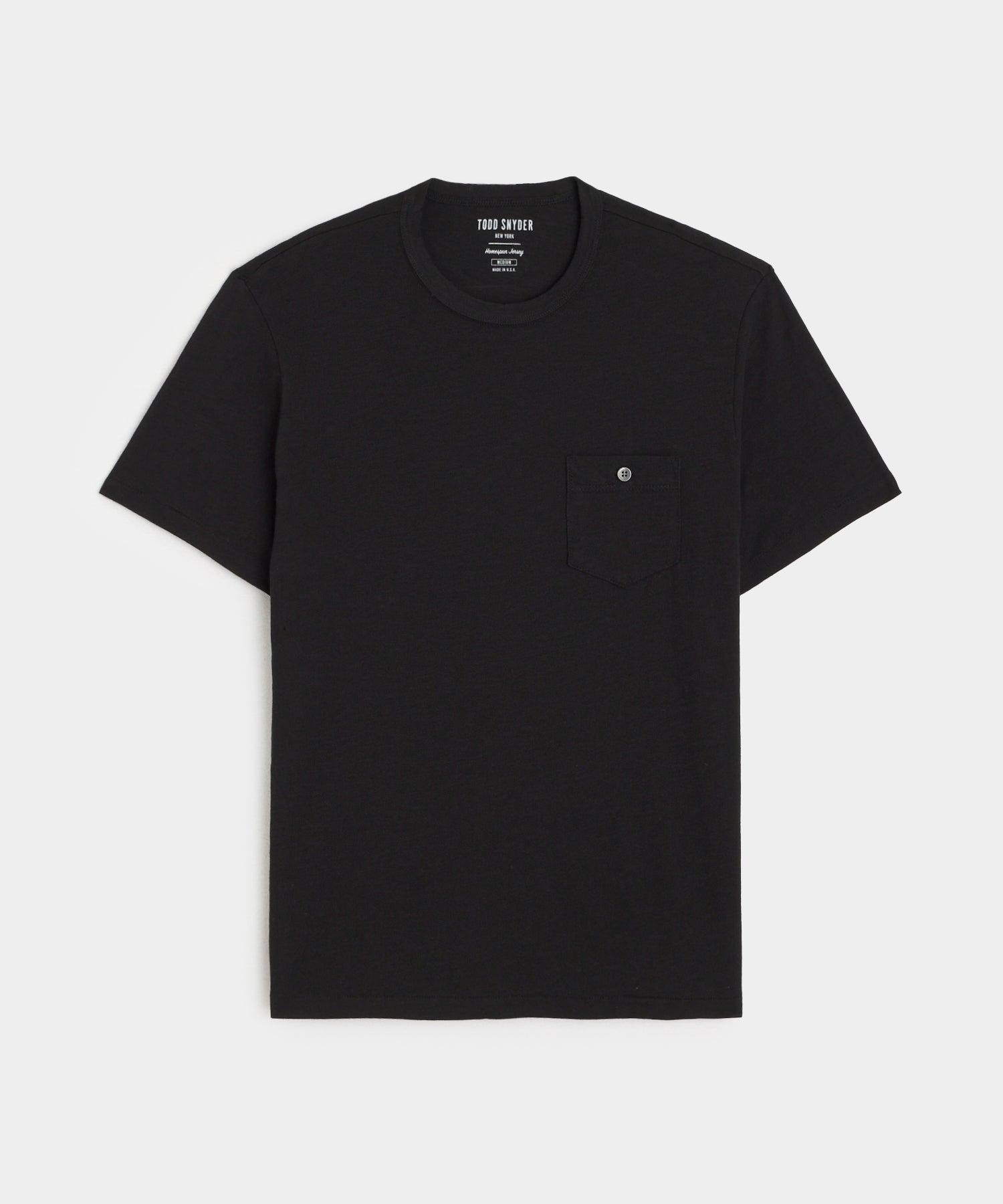 Made in L.A. Homespun Slub Pocket Tee Product Image