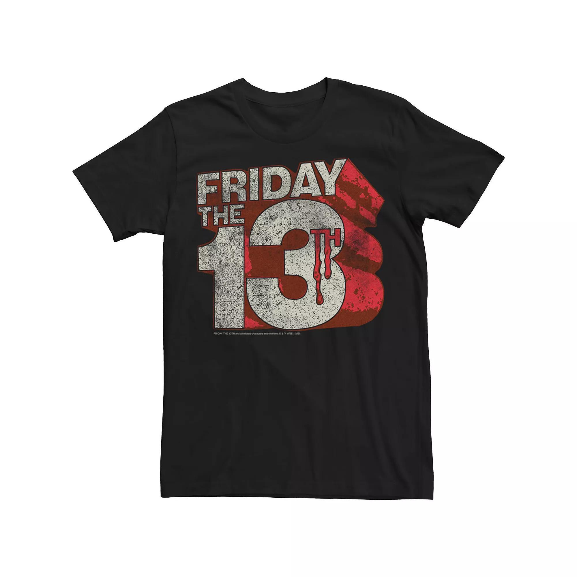 Men's Friday The 13th Logo Tee,  Product Image