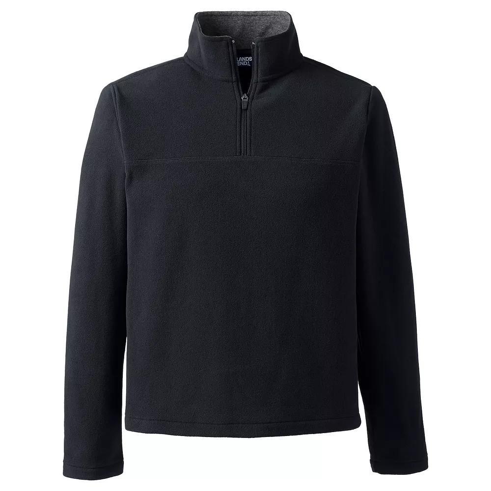 Big & Tall Lands' End Fleece Quarter-Zip Pullover, Men's,  Product Image