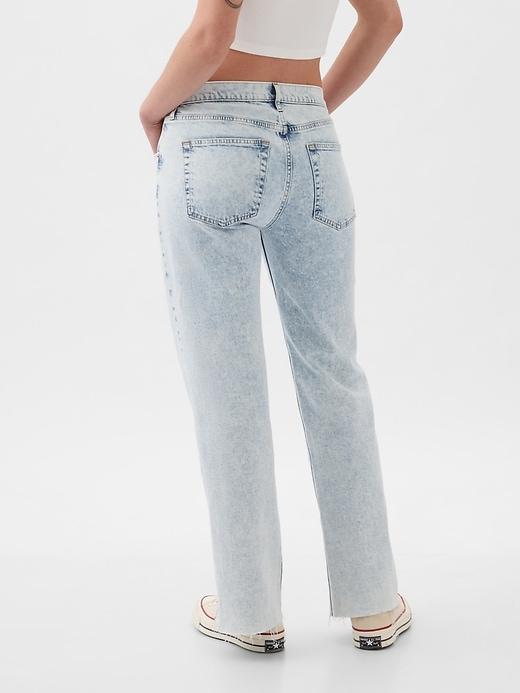 Mid Rise Double Cargo '90s Loose Jeans Product Image