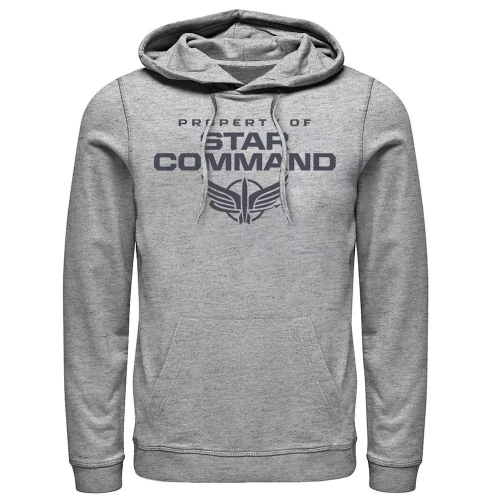 Disney / Pixar's Lightyear Men's Property Of Star Command Logo Hoodie,  Product Image