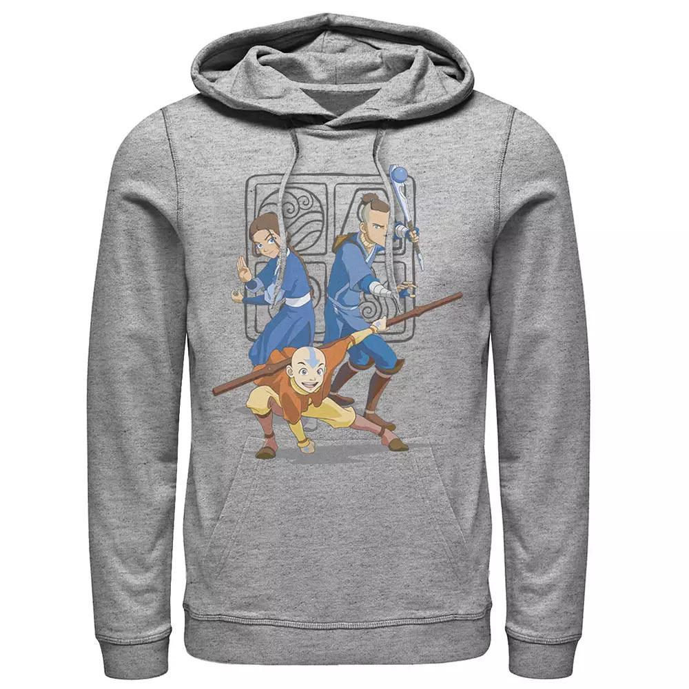 Men's Nintendo Avatar The Last Airbender Main Cast Group Shot Hoodie,  Product Image